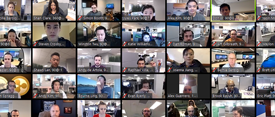 Live Zoom call